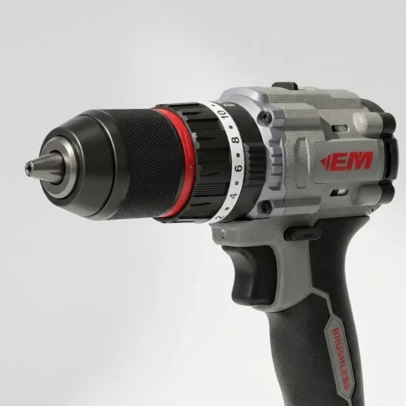 21V Brushless Cordless Drill, 90Nm High Torque, 13mm Chuck with 2x 4.0Ah Batteries - Image 2
