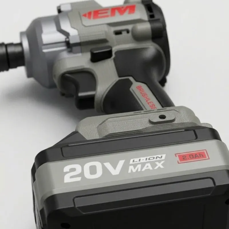 21V Brushless Cordless Impact Driver, 270Nm Torque with Two 5.0Ah Batteries - Image 2