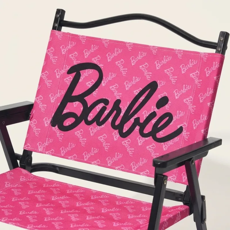Barbie Branded Outdoor Folding Chair - Portable Heavy Duty Camping Lounge - Image 3