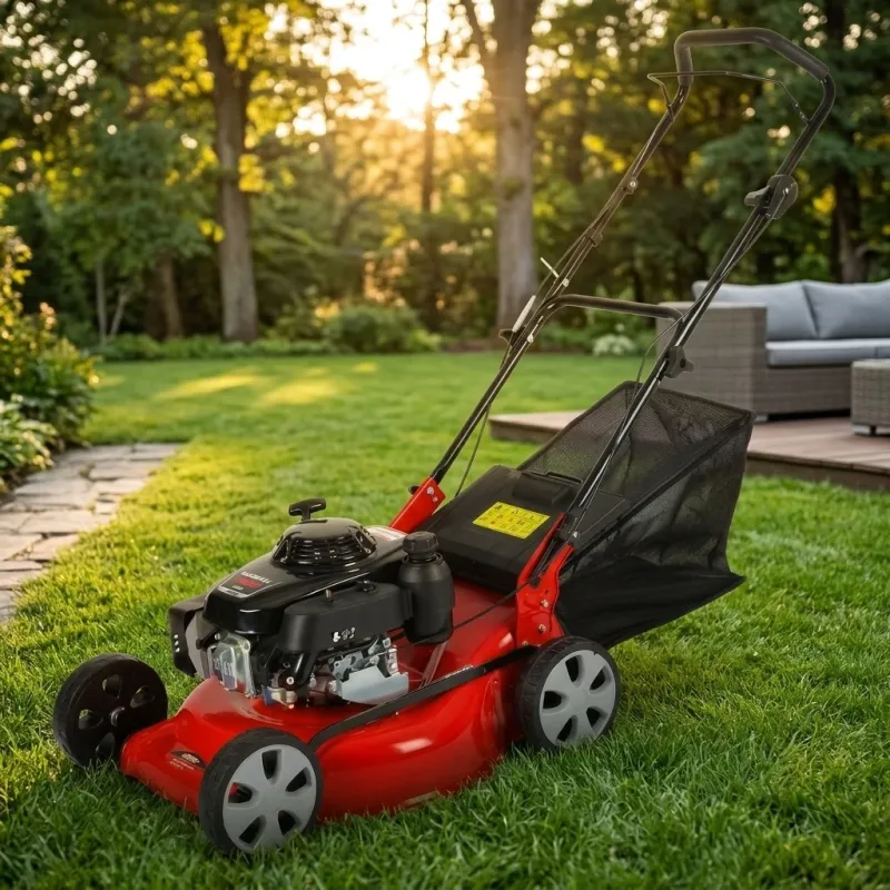 Xinghu 21-Inch Self-Propelled Gas Lawn Mower with Thickened Steel Deck\n5-Week Delivery - Image 1