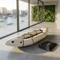 Portable Inflatable Touring Kayak - Lightweight Single Person Watercraft 1