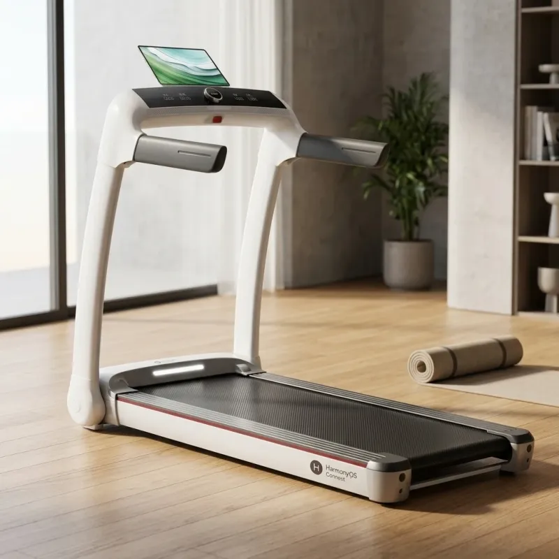 Smart Folding Treadmill with HarmonyOS Connect and Tablet Holder - Image 3