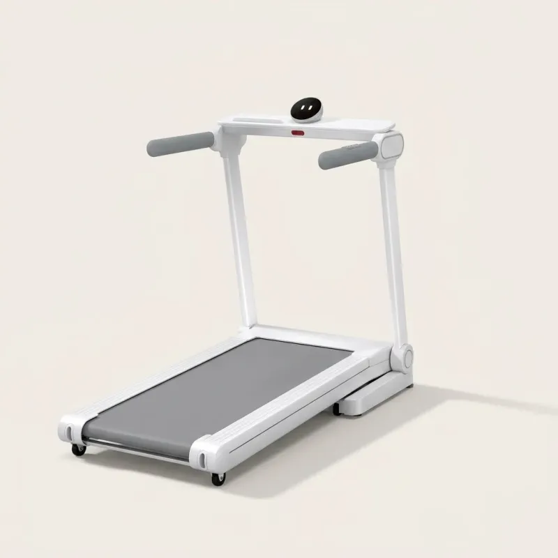Foldable Lightweight Treadmill with Smart Interactive Display - Image 1