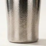 Pure Titanium Hammered Drinking Cup - Lightweight & Corrosion Resistant thumbnail 3