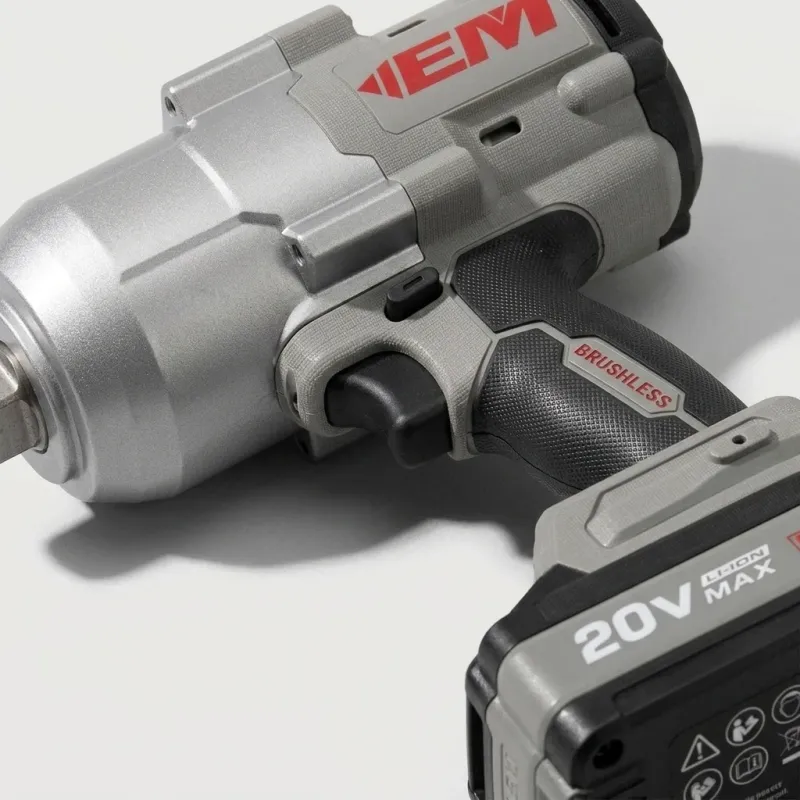 Brushless Cordless Impact Wrench 1500Nm, 21V 8.0Ah High Torque Power Tool Kit - Image 3