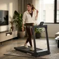 Compact Folding Smart Treadmill with Knee-Friendly Shock Absorption 2