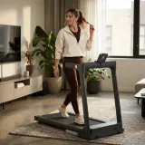 Compact Folding Smart Treadmill with Knee-Friendly Shock Absorption thumbnail 2