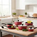 11-Piece Non-Stick Cookware Set with Ergonomic Stainless Steel Handles 2