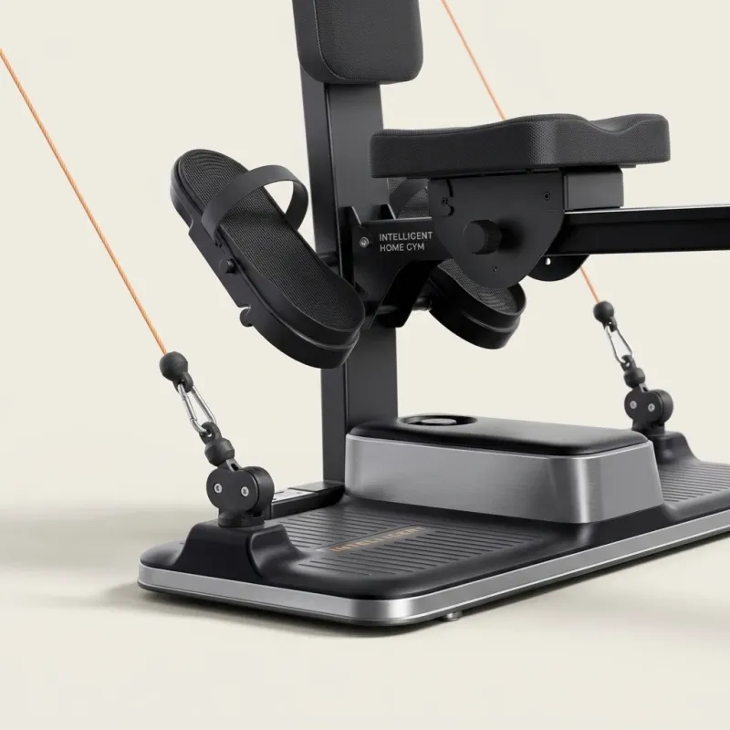 Smart All-in-One Strength Training System with Integrated Bench - Image 2