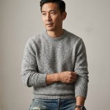 Men's 100% Pure Cashmere Classic Crewneck Sweater thumbnail 1