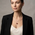 Mauve Freshwater Pearl Necklace, 12.18mm, 20in 7