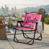 Barbie Branded Outdoor Folding Chair - Portable Heavy Duty Camping Lounge thumbnail 1