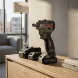 16V Brushless Cordless Impact Wrench, 320Nm Torque with 2x 2.0Ah Batteries thumbnail 3