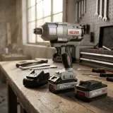 21V Brushless Impact Wrench, 2000NM Torque, Two 8.0Ah Batteries & Charger thumbnail 3