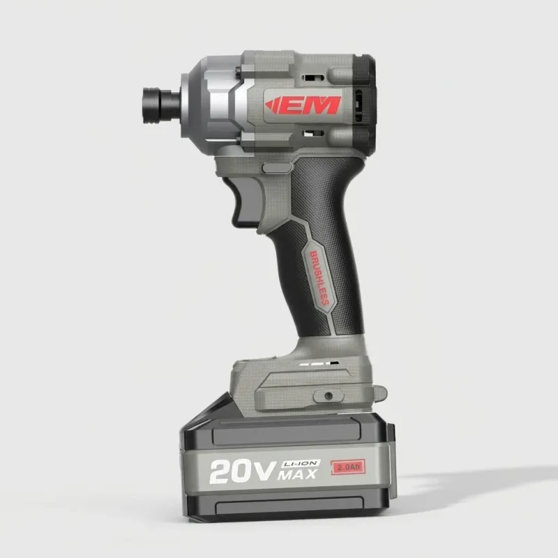 21V Brushless Cordless Impact Driver, 270Nm Torque with Two 5.0Ah Batteries - Image 1
