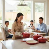 6-Piece Premium Enameled Cast Iron Cookware Set, Vibrant Red thumbnail 7