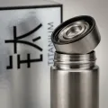Lightweight Pure Titanium Insulated Vacuum Water Bottle, 400ml 3