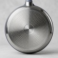 10 inch Low-Smoke Wear-Resistant Integrated Die-Cast Sauté Pan with Tempered Glass Lid, Compatible with All Stoves 3