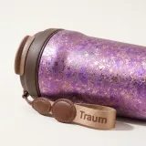 Pure Titanium Tumbler with Crystallized Finish, Lightweight 4-Color Collection thumbnail 2