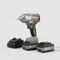 21V Brushless Cordless Impact Wrench, 700Nm Torque with 2x 4.0Ah Batteries 1