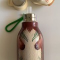 OtterSip Thermal Silicone Lid Insulated Bottle (Brown) - Stainless Steel Vacuum Flask 450ml/16 oz 4