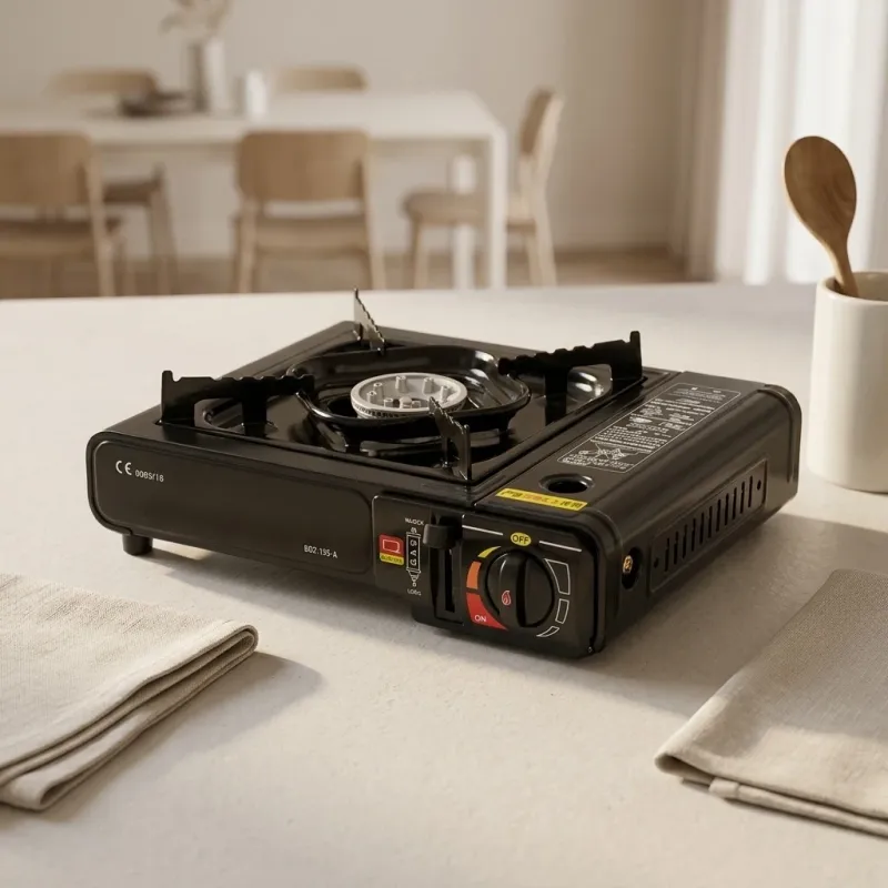 Portable Butane Gas Stove for Camping and Outdoor Cooking, BDZ-155-A - Image 1