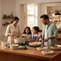 6-Piece Non-Stick Cookware Set with Induction Base - Vibrant Blue 6