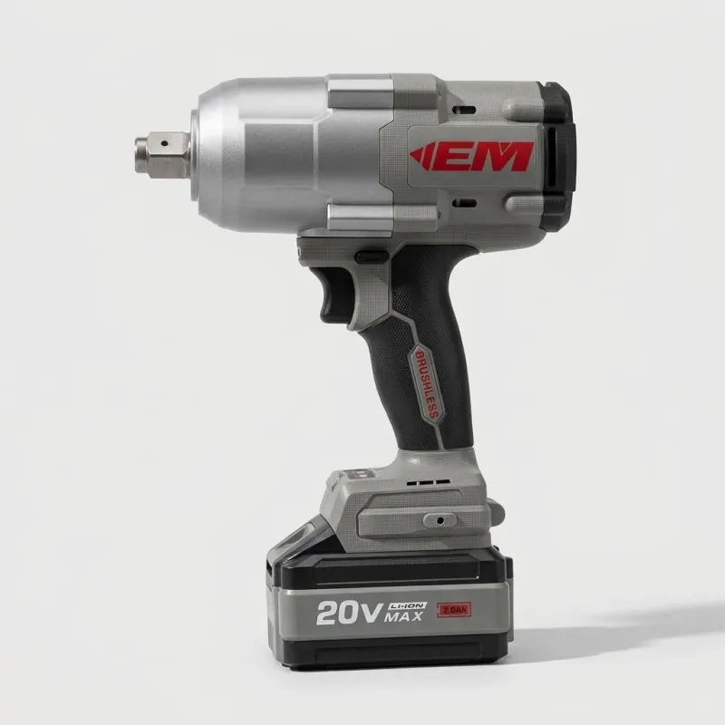 Brushless Cordless Impact Wrench 1500Nm, 21V 8.0Ah High Torque Power Tool Kit - Image 1