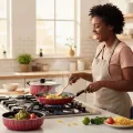 11-Piece Non-Stick Cookware Set with Ergonomic Stainless Steel Handles 3