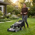 21" Self-Propelled Gas Lawn Mower with Durable Aluminum Deck5-Week Delivery 2