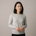 Women's 100% Pure Cashmere Crew Neck Sweater 4