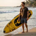 Inflatable Stand-Up Paddleboard with Non-Slip Deck and Storage Bungee 1