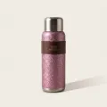 Premium 100% Pure Titanium Vacuum Insulated Bottle with Leather Grip 1